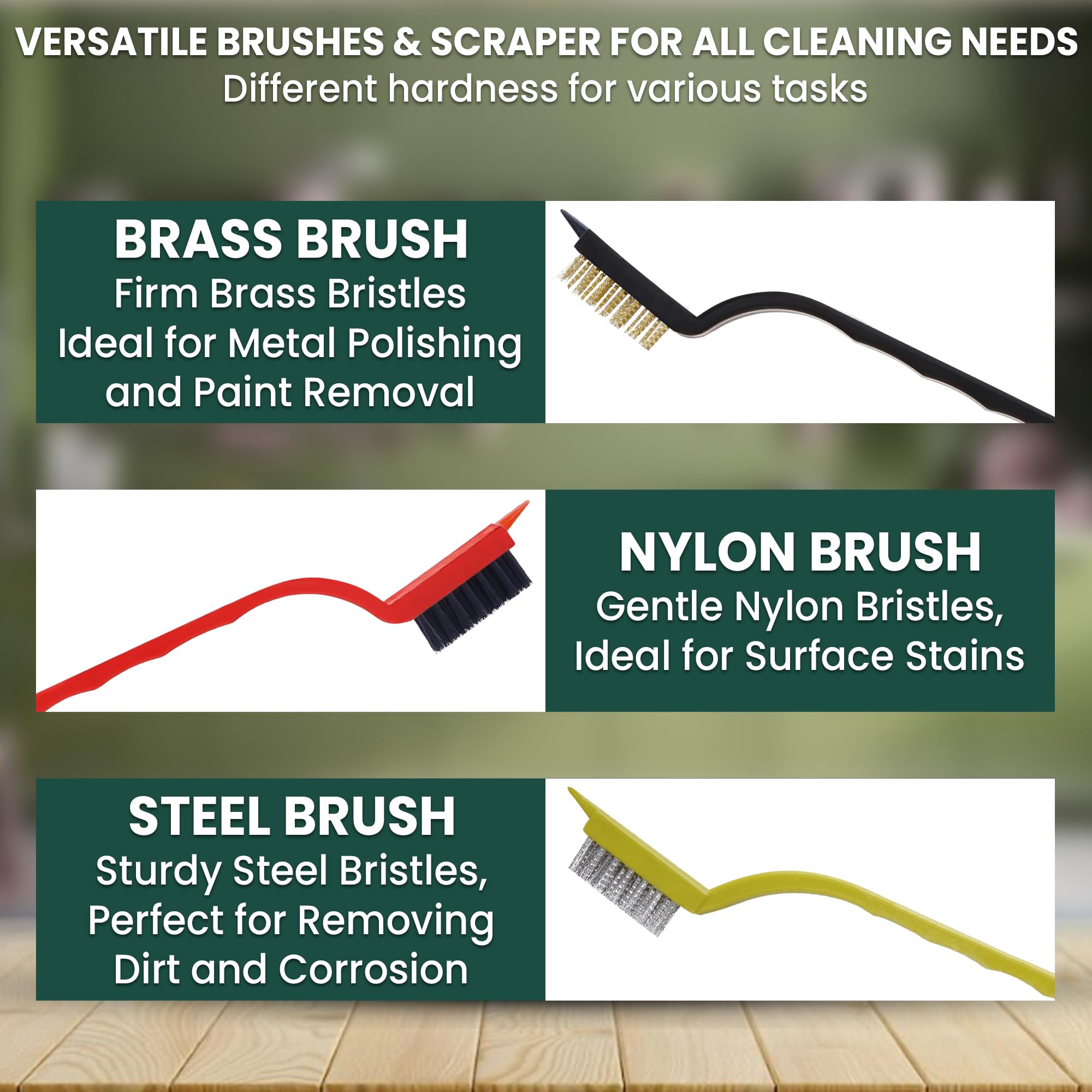 Crevice Cleaning Brush Set - 17 Piece -28 Crevice Cleaning Brush Set - 17 Piece -28