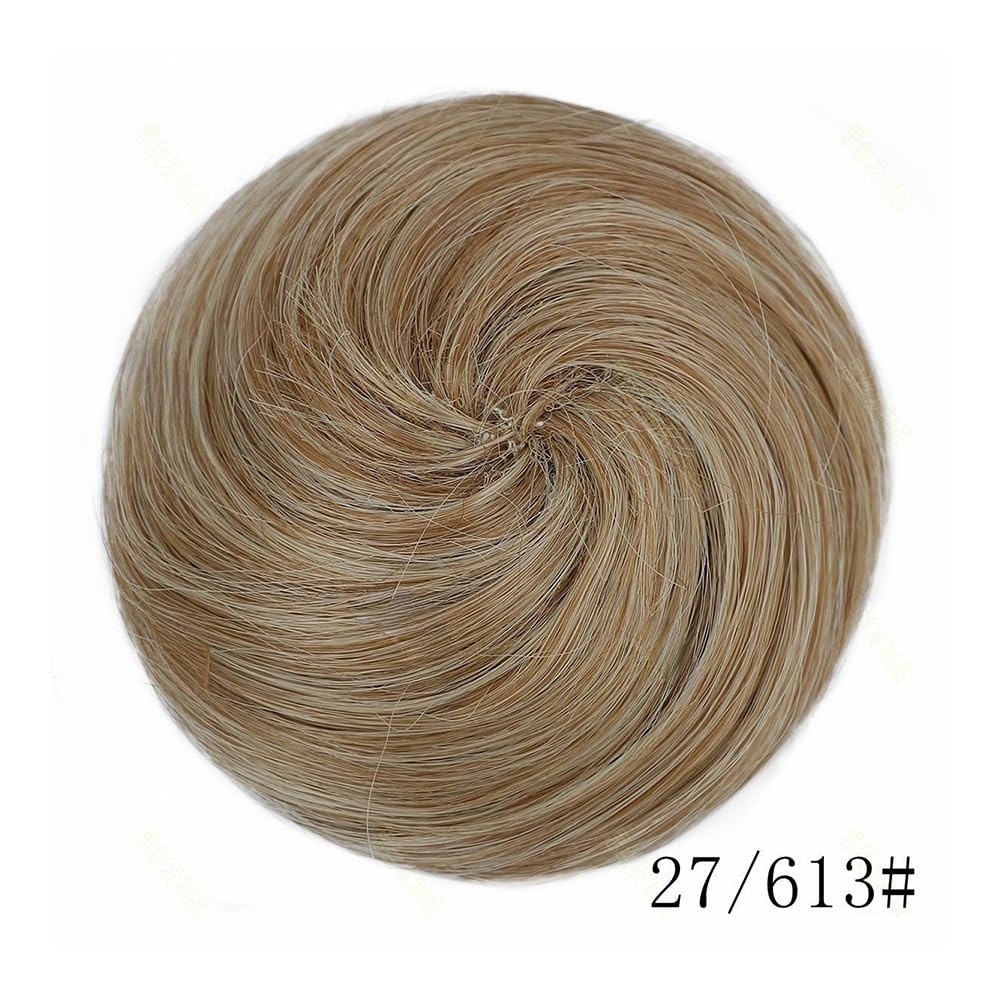 Anwendung bei Frauen Synthetischer Space Bun, 2 Stück, Mini-Klauenclip for Anklipsen, unordentliche Katzenohren, gefälschter Haarknoten, Donut, Hochsteckfrisur, Haarteile for Frauen Für die Haare(Dark