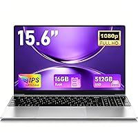 FUNYET 2026 Pc Portatile 15.6 Pollici 16GB RAM 512GB SSD, Processore M3