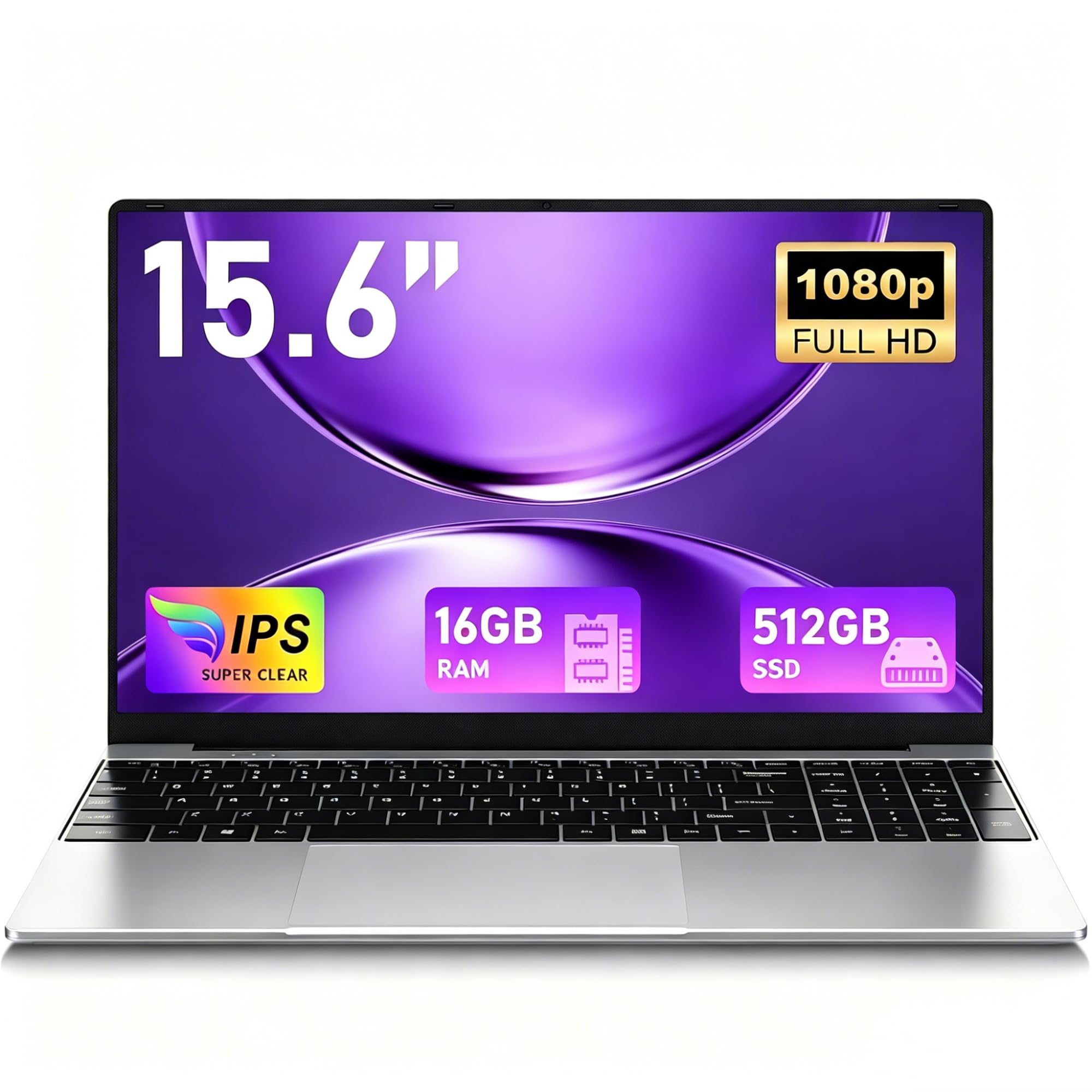 Oferta: FUNYET 2026 Ordenador Portátil 15.6 Pulgadas 16GB RAM