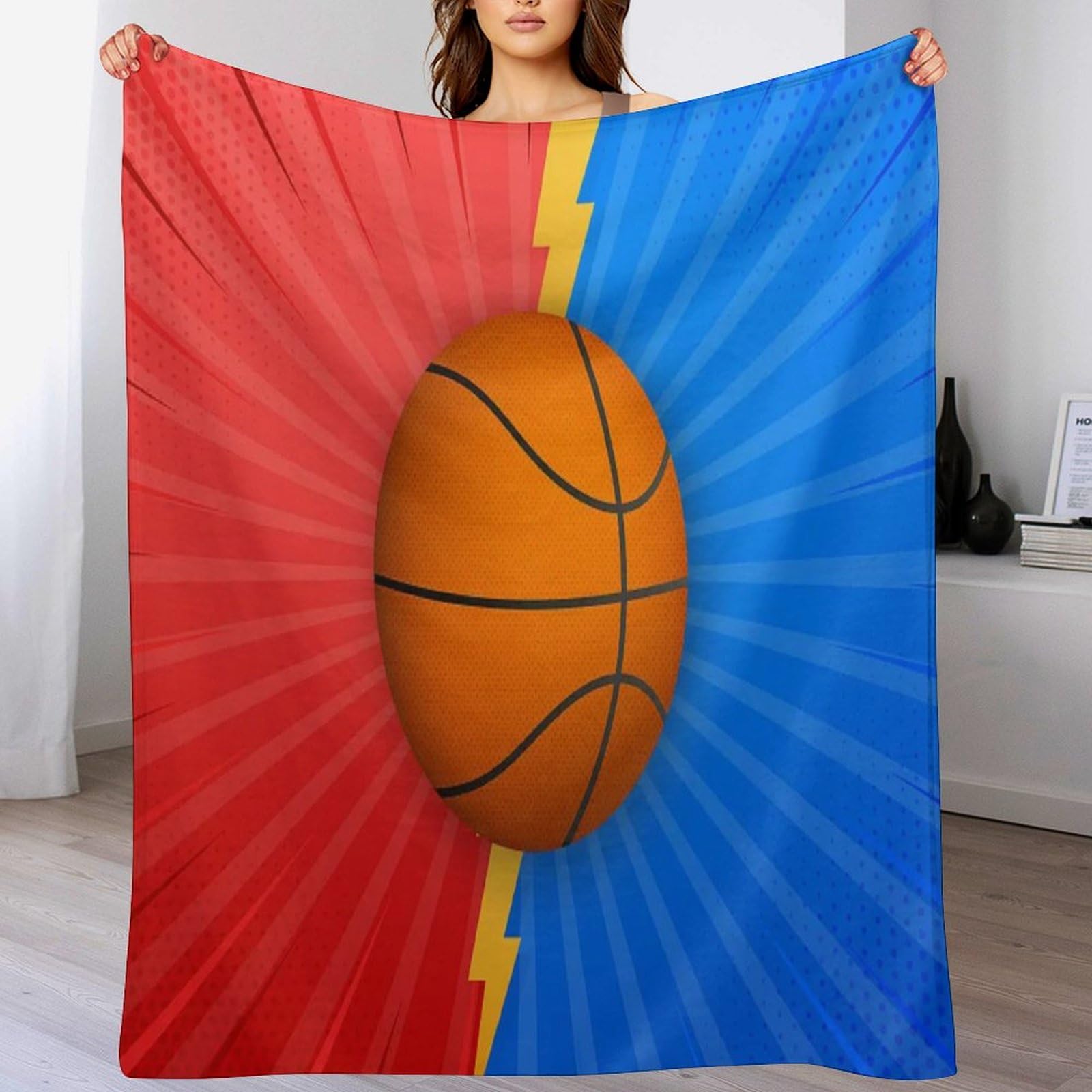 Couverture de lit basket-ball idée cadeau anniversaire ado fan sport