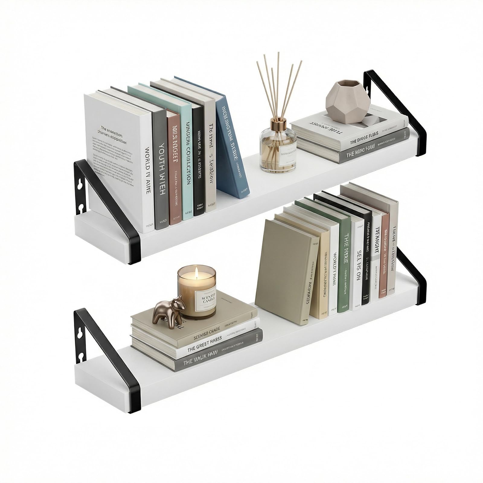 Étagère murale en bois pour salon, la solution pour gagner de la place