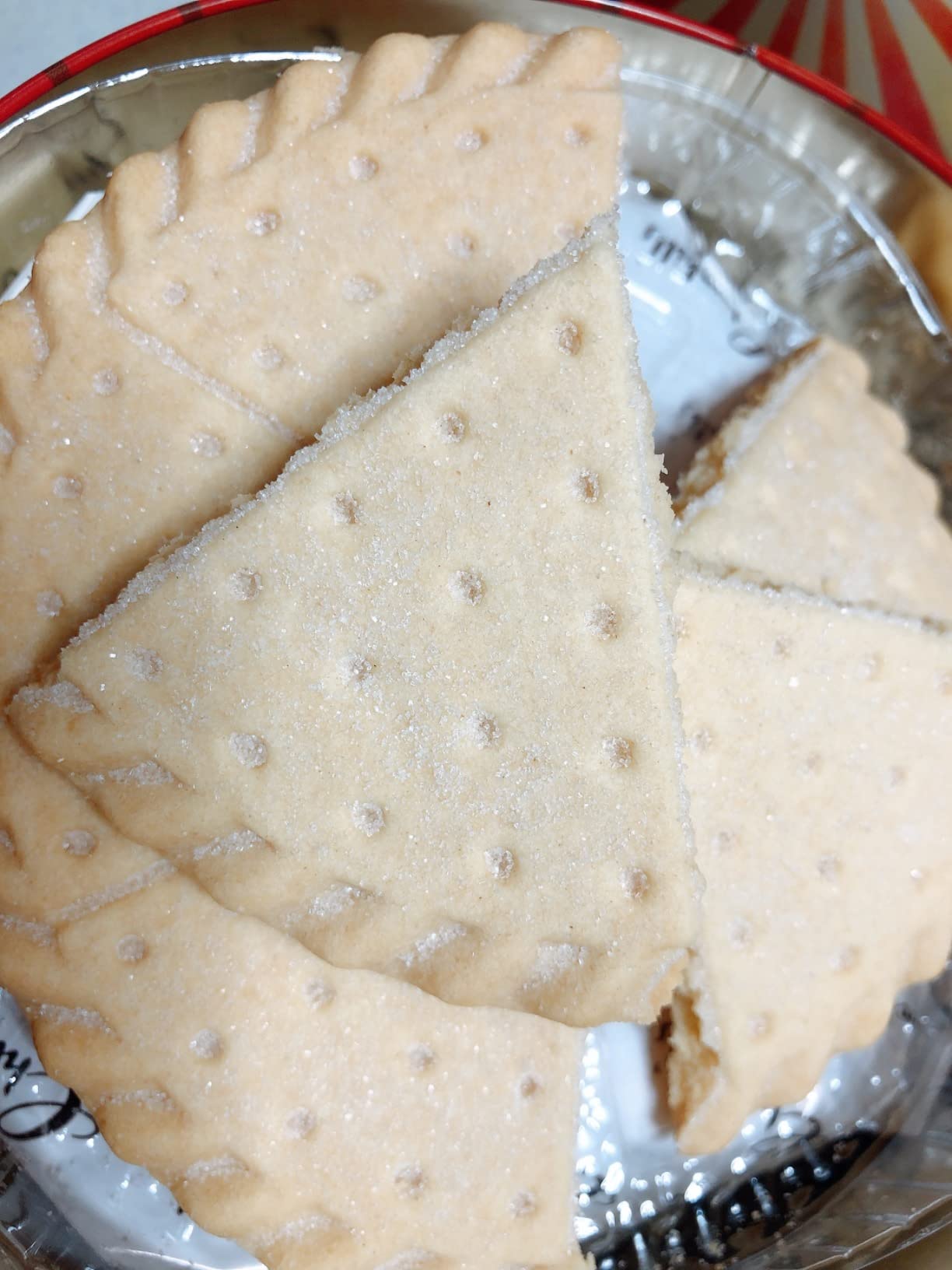 ケシの実ショートブレッドペチコートテールのレシピ