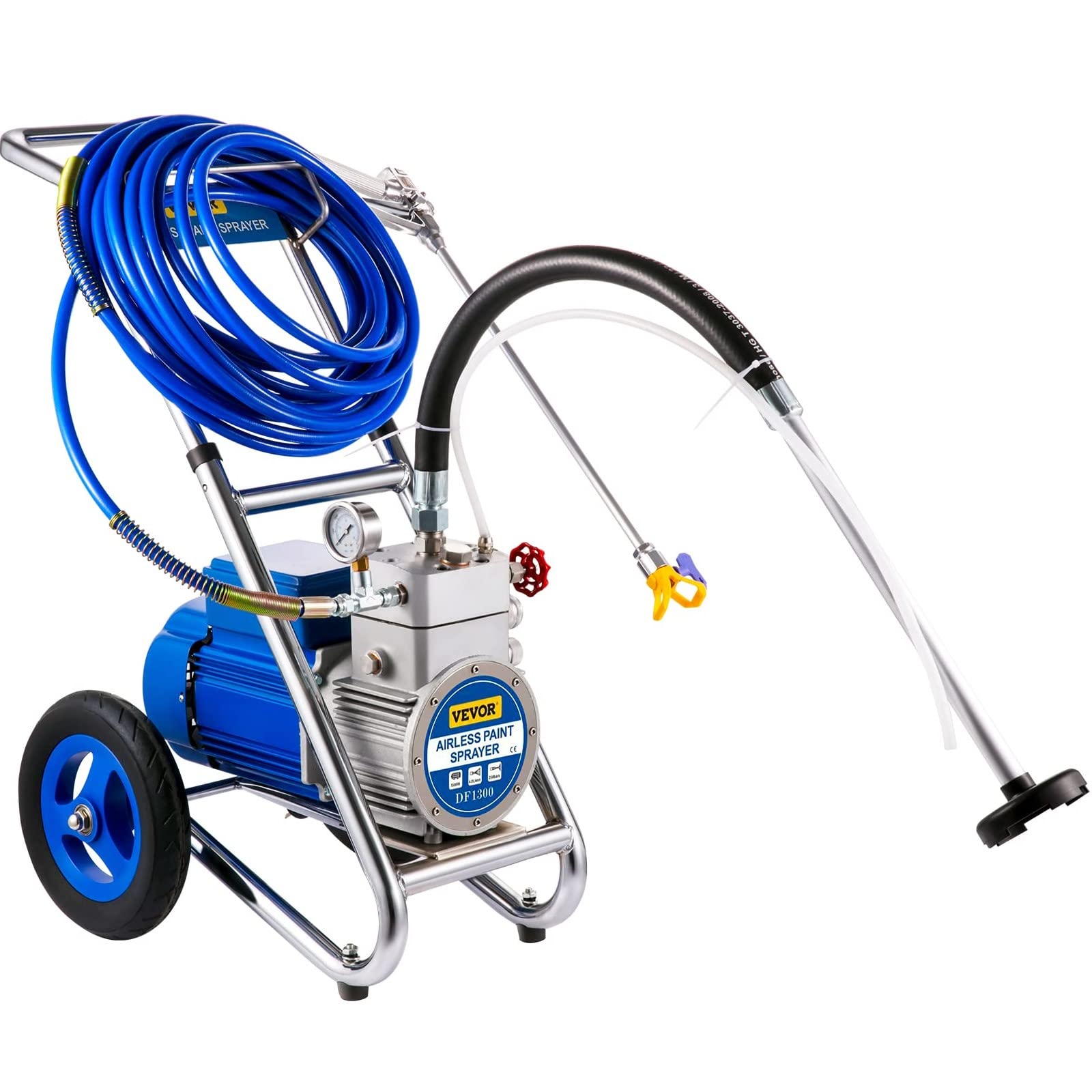 Buy VEVOR Cart Airless Paint Sprayer, 1500W Commercial Paint Sprayer