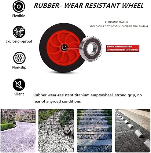 Miniatura 5 de MJKCBD Pedales preescolares para triciclo de cuatro o seis asientos, 360 giros, para patio trasero, jardín de infantes, guardería y equipo de juego