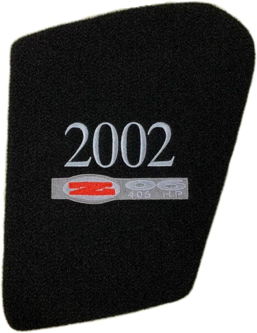 C5 Corvette ZO6 405HP and 2002 Model Year Embroidered Emblem Under Hood Side Insert