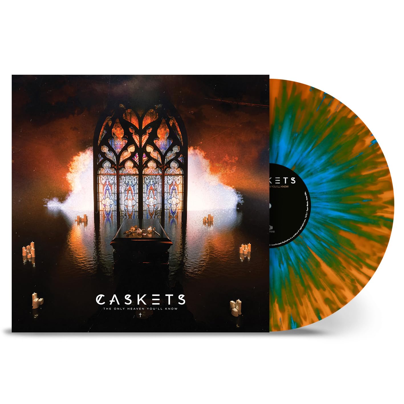 The Only Heaven You'll Know (LP Sleeve) [Orange Sky Blue Splatter] [VINYL]