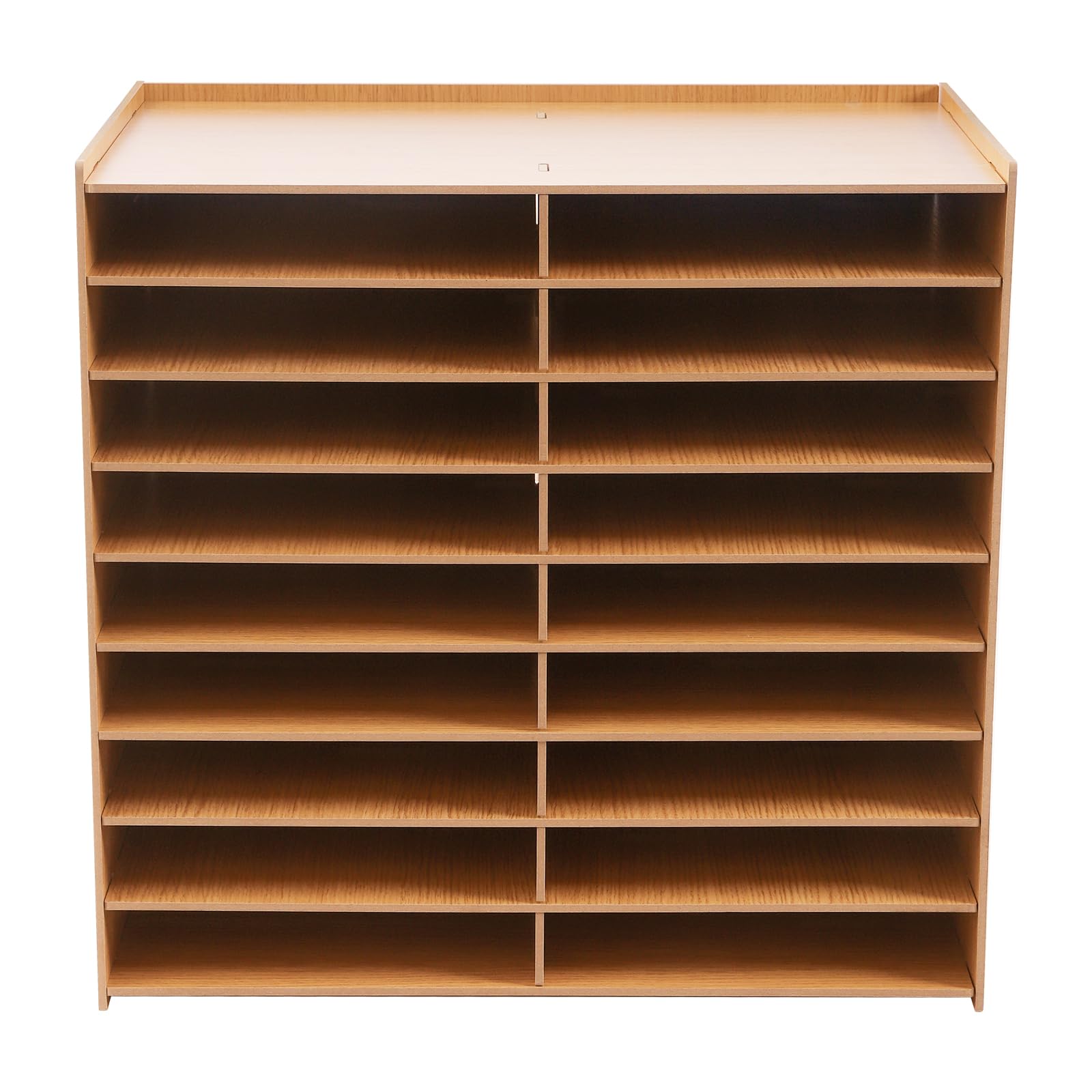 Organizer da scrivania in legno, 5 mm, 18 scomparti, in legno, per lo studio, la casa