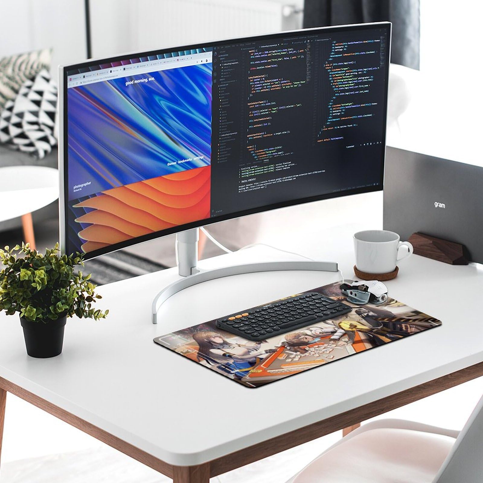 Amazon.co.jp: スノウブレイク (18) マウスパッド ゴム製 防水