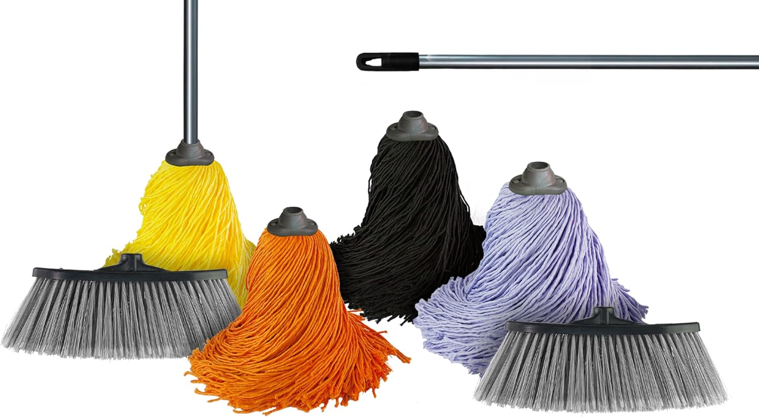 Dilumac Easy Clean Combo 10 Pieces 4 Spanish Microfiber mop Refills (0.396 lbs Each