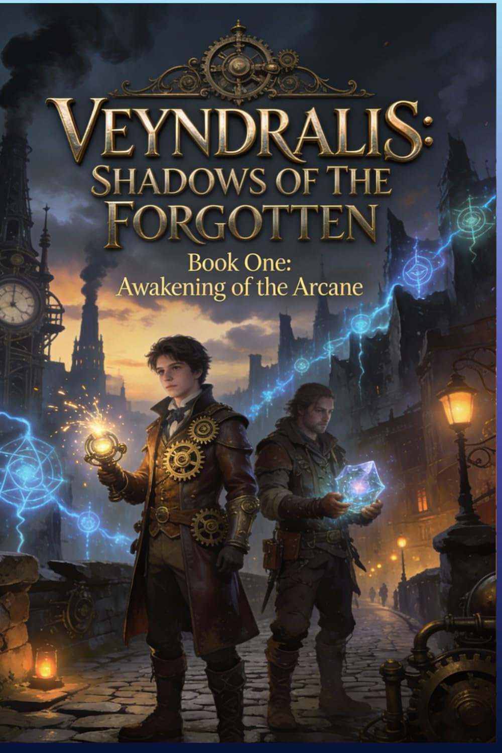 VEYNDRALIS: SHADOWS OF THE FORGOTTEN TOME ONE: Awakening of the Arcane: A steampunk fantasy of magic, mystery, and ancient artifacts.