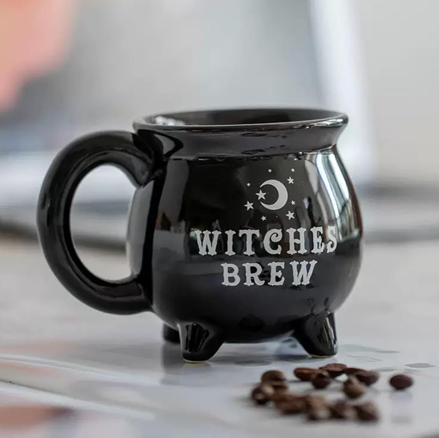 Ceramic Cauldron Mug - 12 oz Witches Brew Themed Coffee Cup, Microwave & Dishwasher Safe, Unique Magic Potion Mug for Tea, Coffee, Hot Chocolate, Fun Gift for Witchy & Fantasy Lovers - Image 5