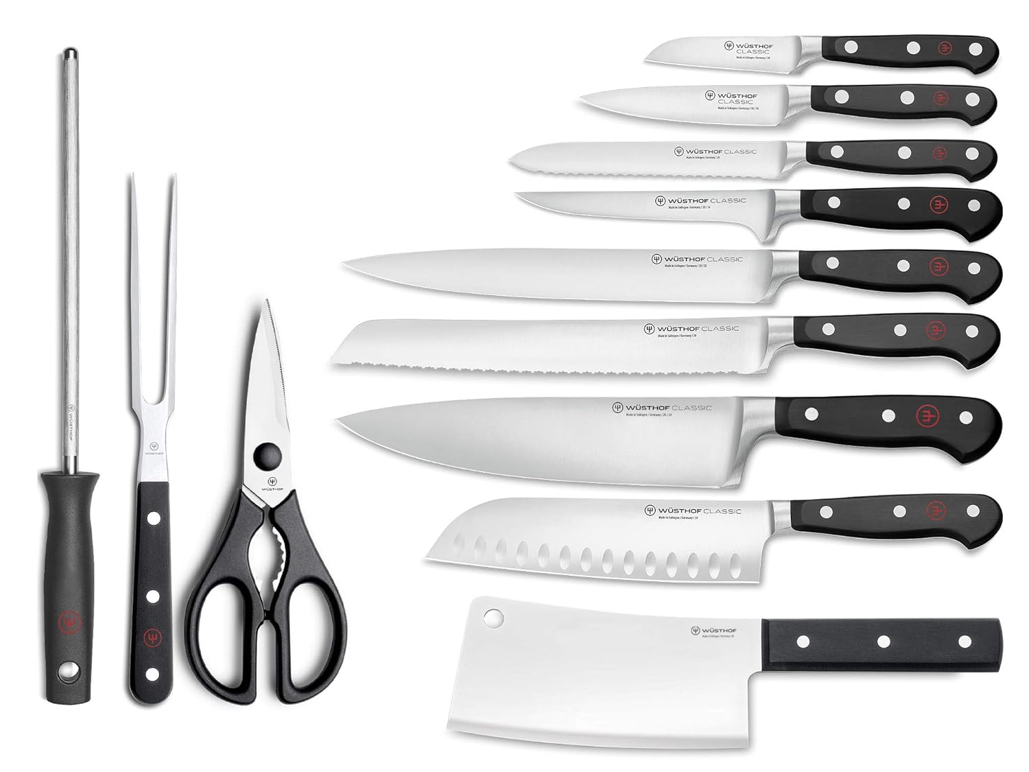 WÜSTHOF Classic 13-Piece Knife Block Set