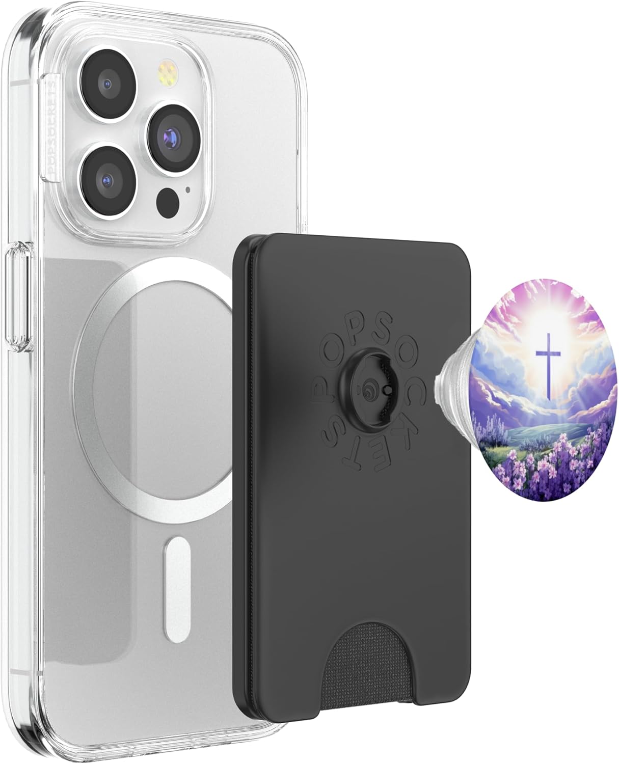 Christian Religious Christian Believer Christianity Jesus PopSockets PopWallet for MagSafe