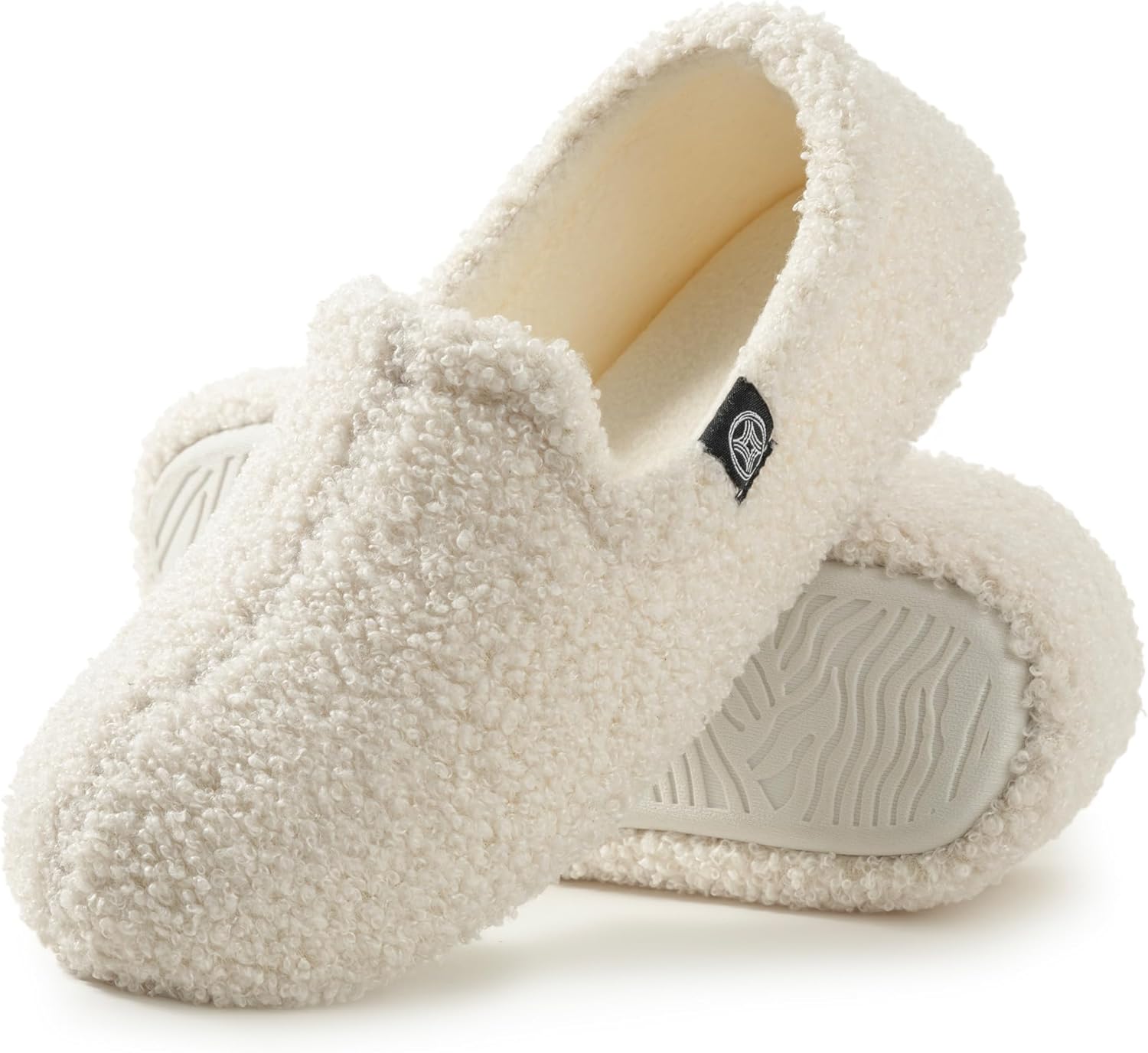 Ravelier Women’s Closed Back Fleece Slipper with Memory Foam Ravelier Women’s Closed Back Fleece Slipper with Memory Foam
