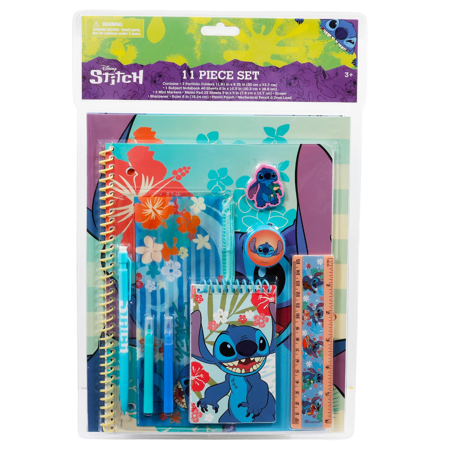 Amazon.com: Disney Stitch Back to School Set - 13 Pc Bundle with
