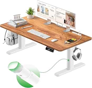 Amazon | 次世代｜電動昇降式デスク ローデスク 120×60cm 高さ(48-72cm