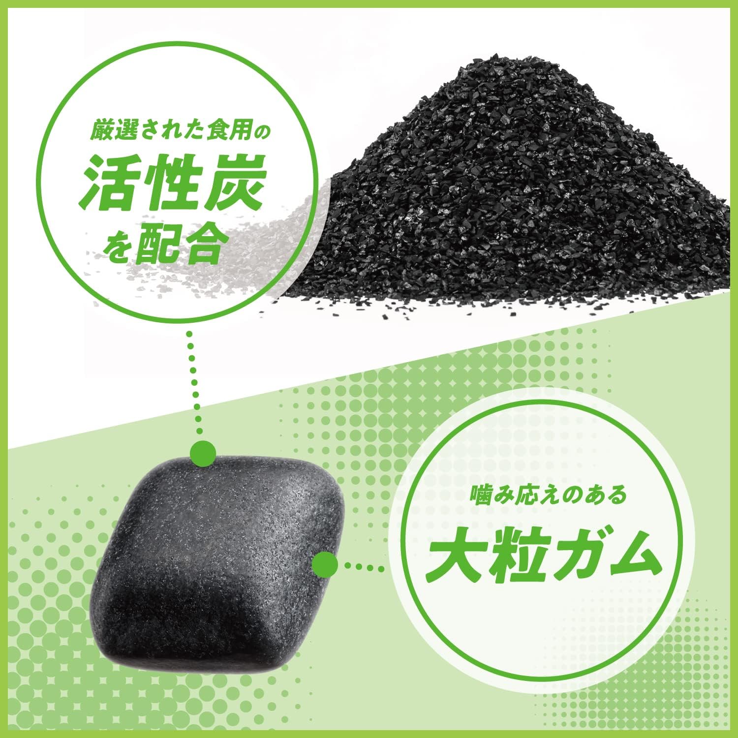 クロレッツ 炭フレッシュ レモンミント ボトルガム 127g ×6個