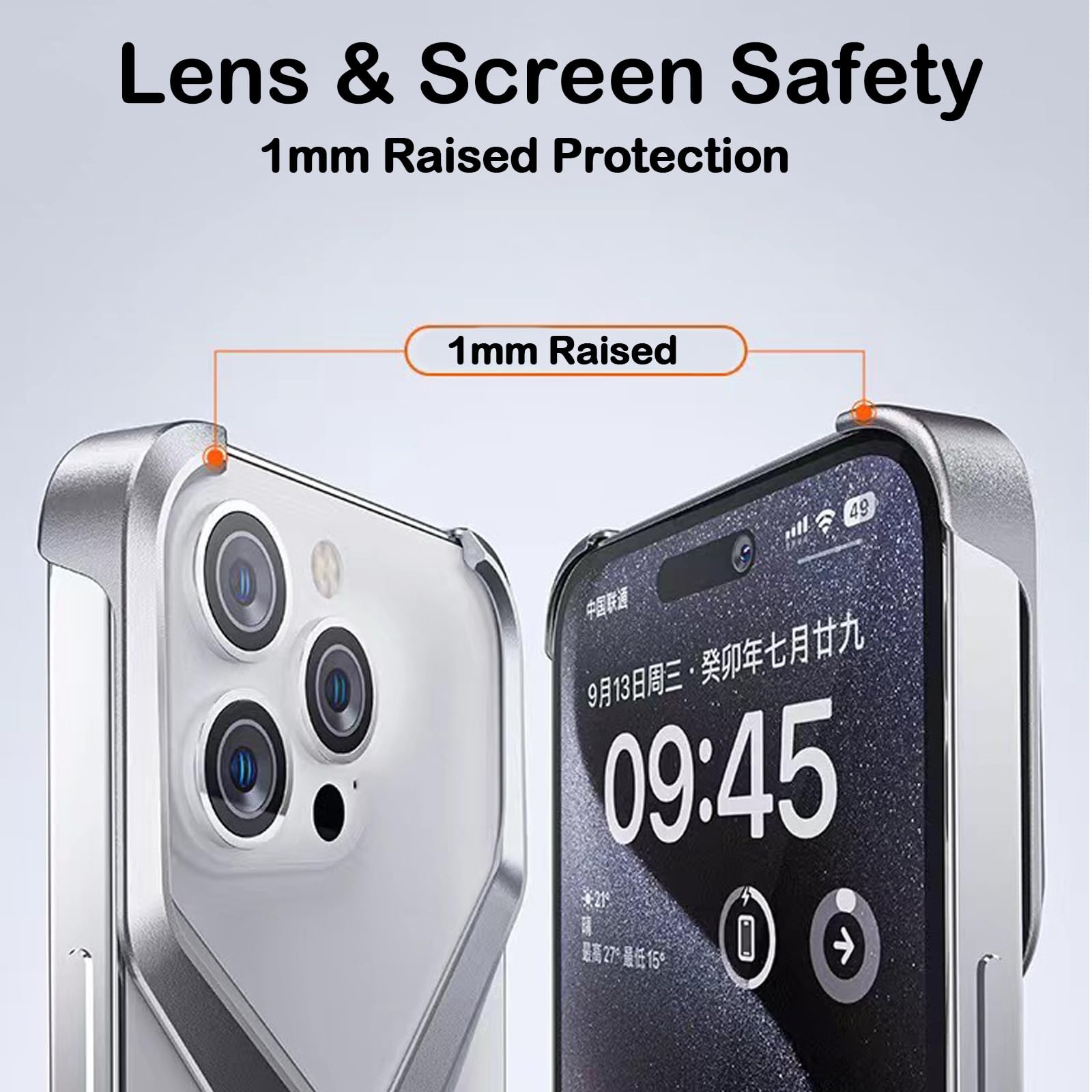 Amazon.co.jp: iPhone 13/13 Pro/13 Pro Max X字型メタルケース