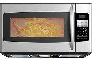 Range Microwave with Vent