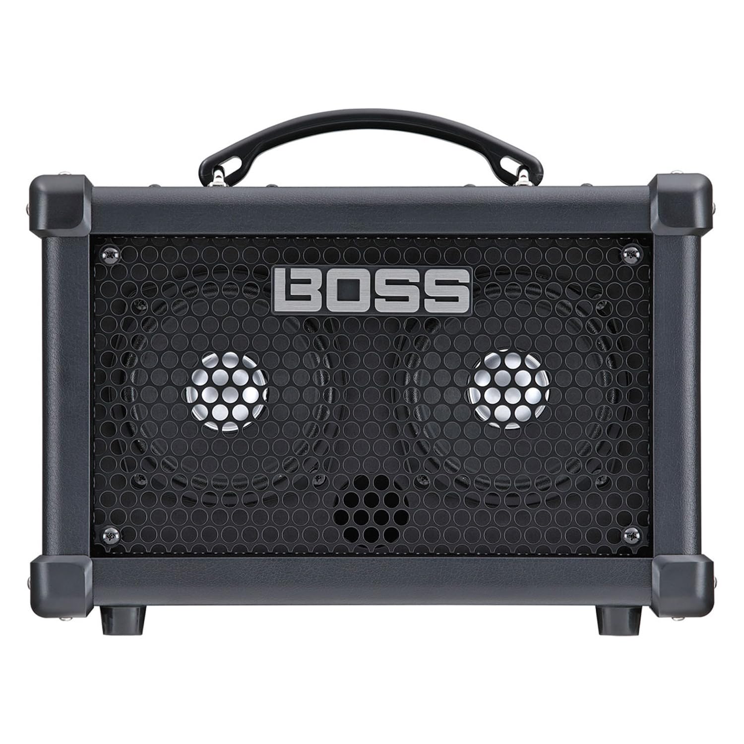 Boss Dual Cube Bass LX Bass-Verstärker mit BT-Dual Bluetooth Adapter und keepdrum Kabel