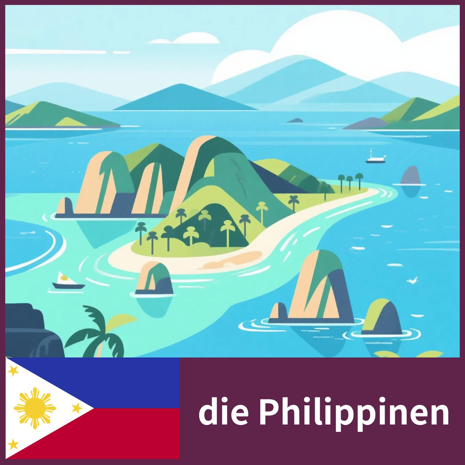 Die Philippinen eSIM Daten nur 2 GB Tageskarte, 30 Tage Reisen Manila Unbegrenzte niedrige Geschwindigkeit