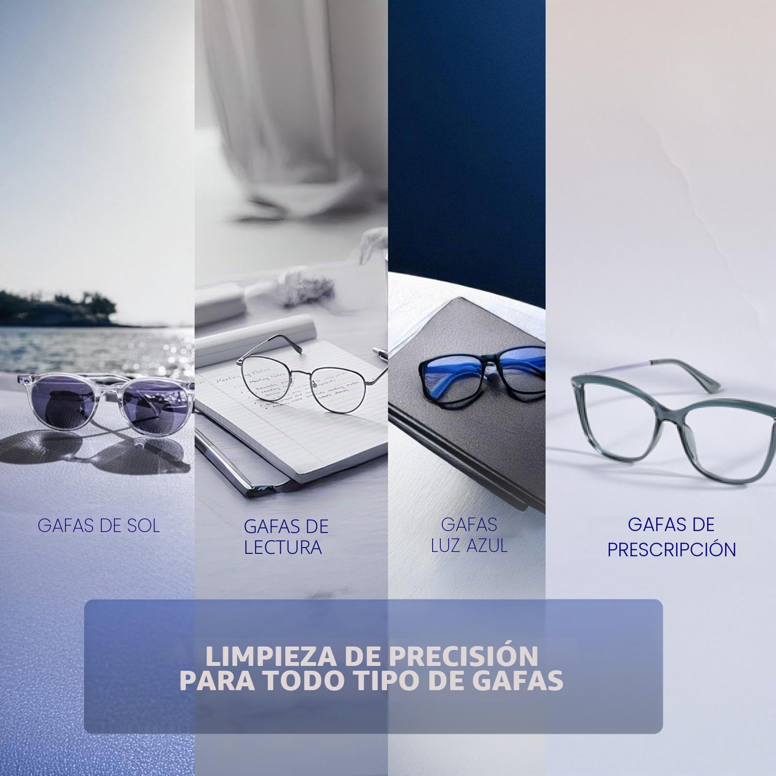 Peeps Limpiador de gafas, para lentes, gafas de lectura y más, limpiador de lentes con tecnología de microfibra de carbono, suave al tacto, rosa, 1 unidad (paquete de 1)