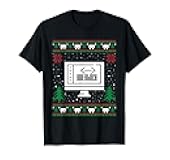 Funny Coding Santa Hat Ugly Christmas Sweater T-Shirt