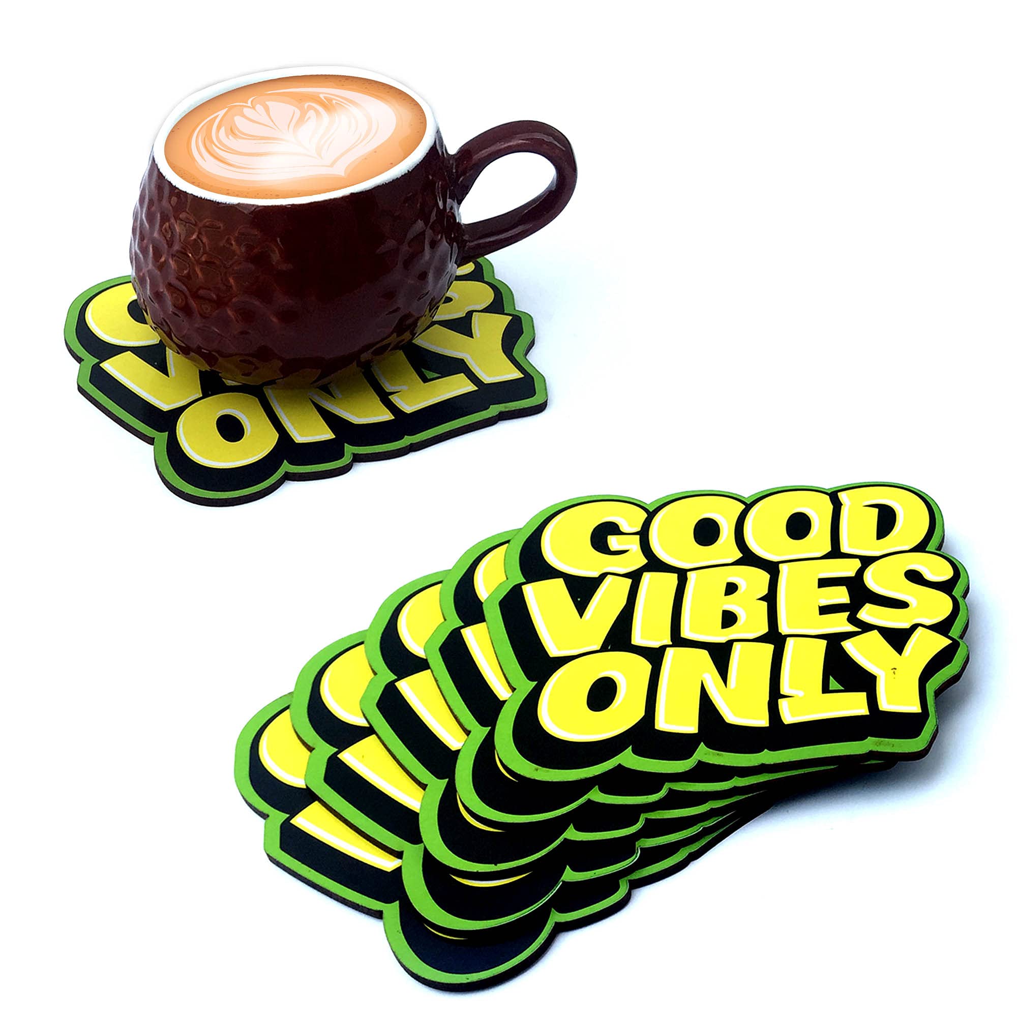 RAG28 designer pine wood printed coasters for cups set of 6-C4 (B09H4LYWFZ) Amazon Price History, Amazon Price Tracker