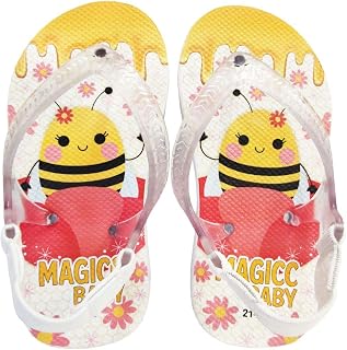 Chinelo Bebê Sandália Abelhinha Magicc Baby