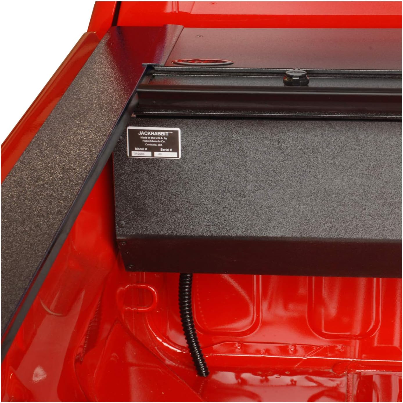 Pace Edwards FMCA27A58 Pace Edwards Full-Metal™ Jackrabbit® Retractable Tonneau Cover Fits Chevrolet Silverado 1500 , Black