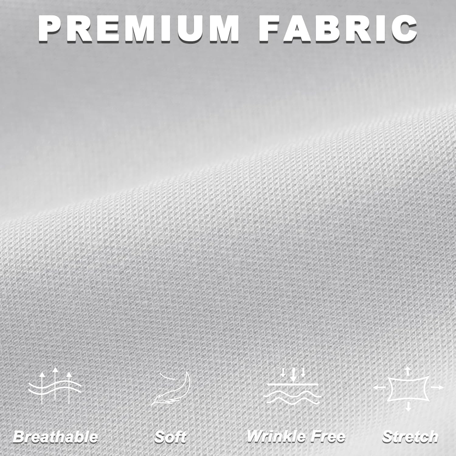 iChosy Women's Stretchy Straight Leg Dress Work Pants Business Office Casual Slacks with Pockets - Image 6