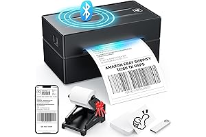 4x6 Bluetooth Thermal Label Printer for Ebay, Small Business and Home