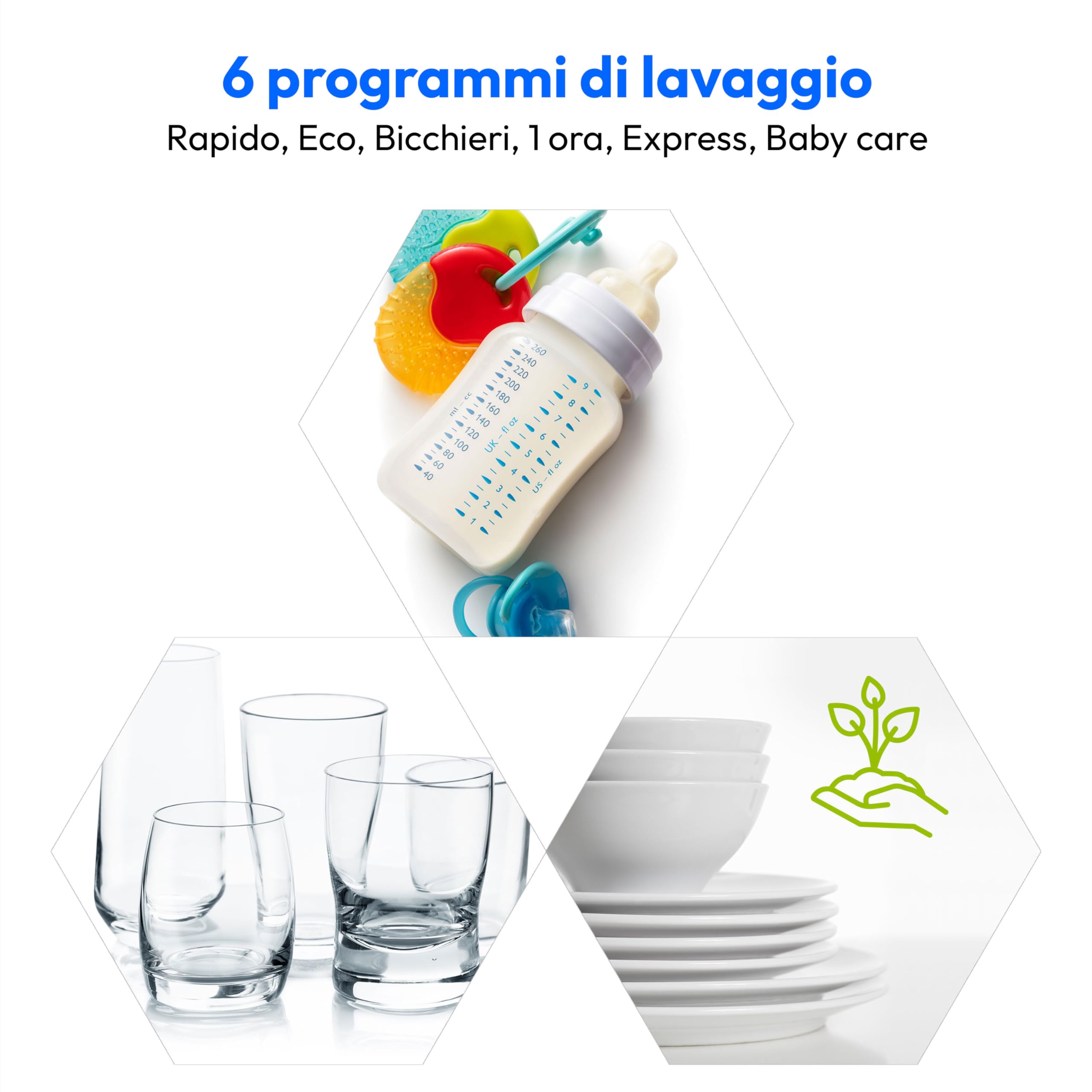 MEDION Mini Dishwasher DWT20 (lavastoviglie da tavolo, lavastoviglie, 2 coperti, funziona con/senza collegamento all'acqua, 6 programmi di pulizia, biberon, preselezione dell'ora di avvio