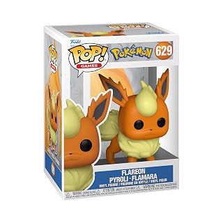 Funko Pop! Games: Pokemon – Flareon - Les Beatles, Paul McCartney, John Lennon, RIngo Starr, George Harrison
