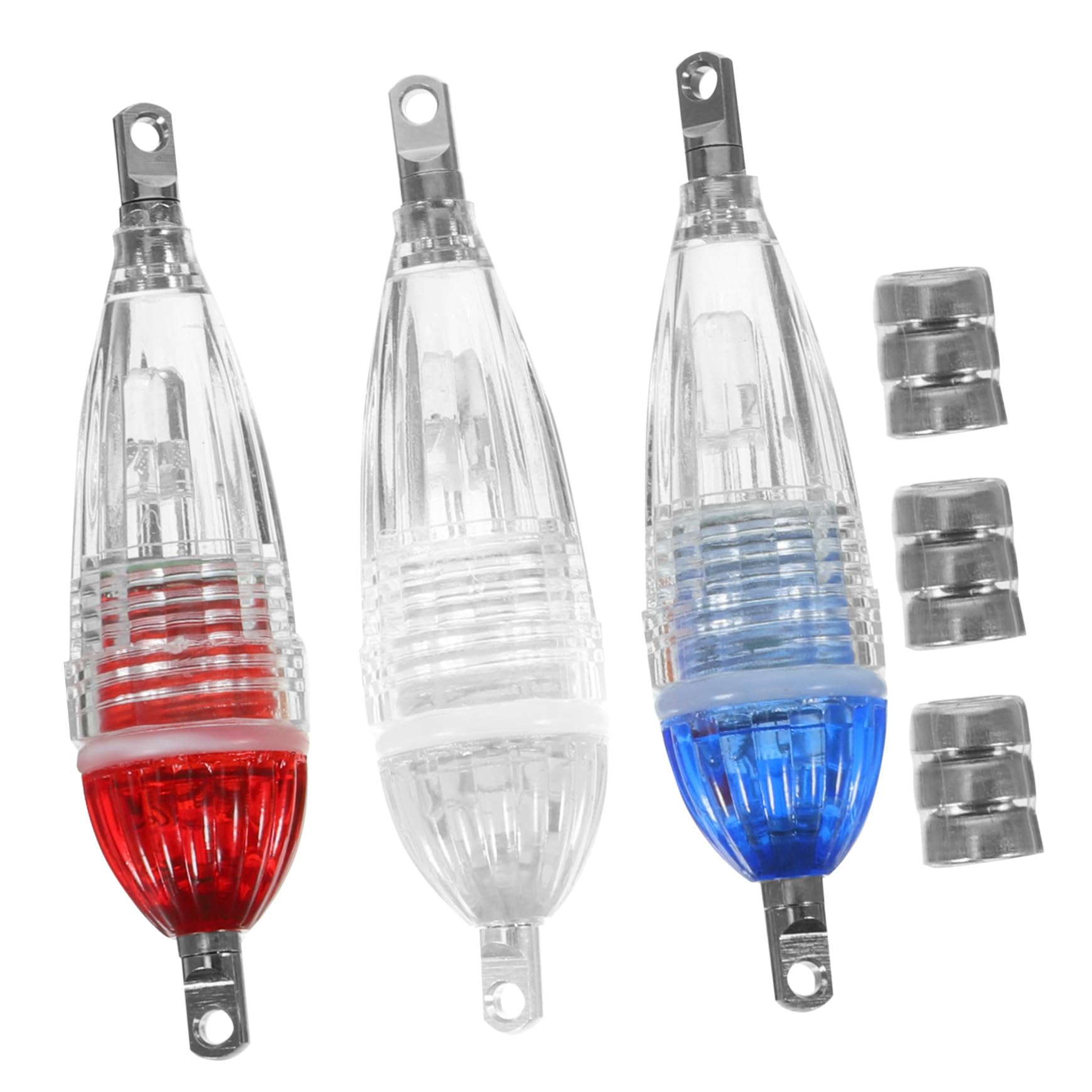 TOYANDONA Flash LED para Accesorios De Pesca Submarina Eléctricos E Impermeables Lámpara LED para Acuario Luz para Pecera Luz Nocturna Práctica Luz De Pesca Práctica Resina De
