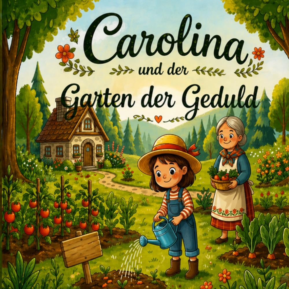 Carolina und der Garten der Geduld: Eine Geschichte für Kinder über Geduld, Natur und Liebe