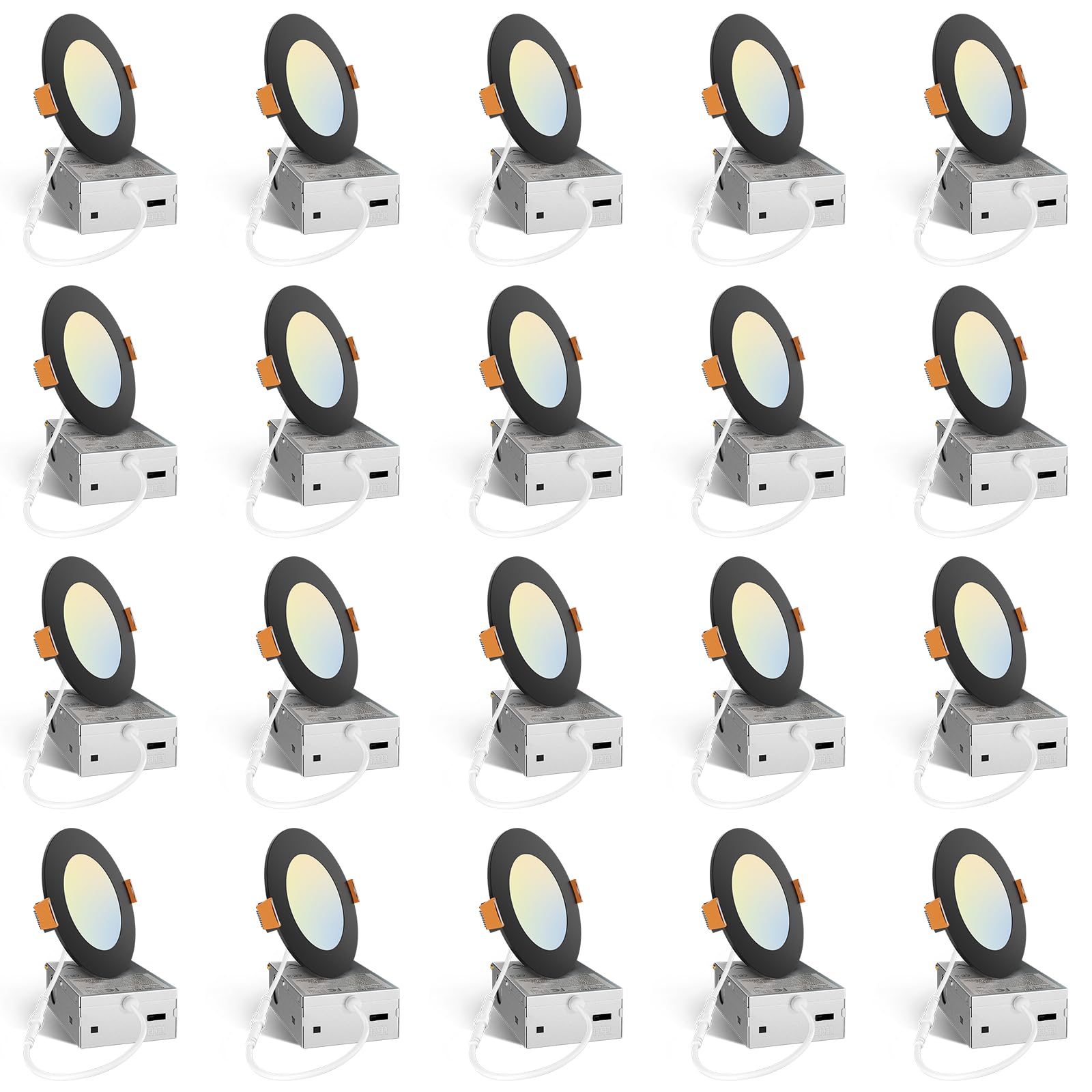 Amico LED Recessed Lights - 20 Pack -9
