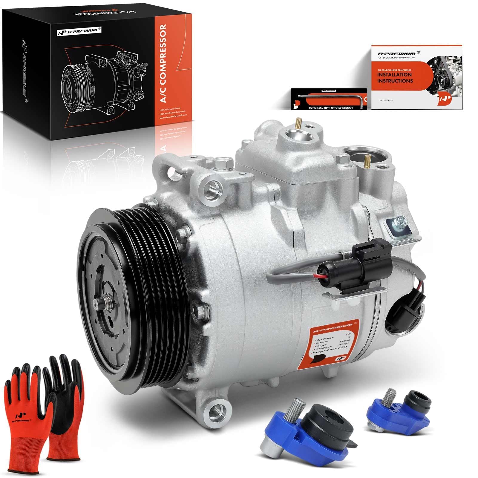 Amazon.com: A-Premium Air Conditioner AC Compressor with Clutch