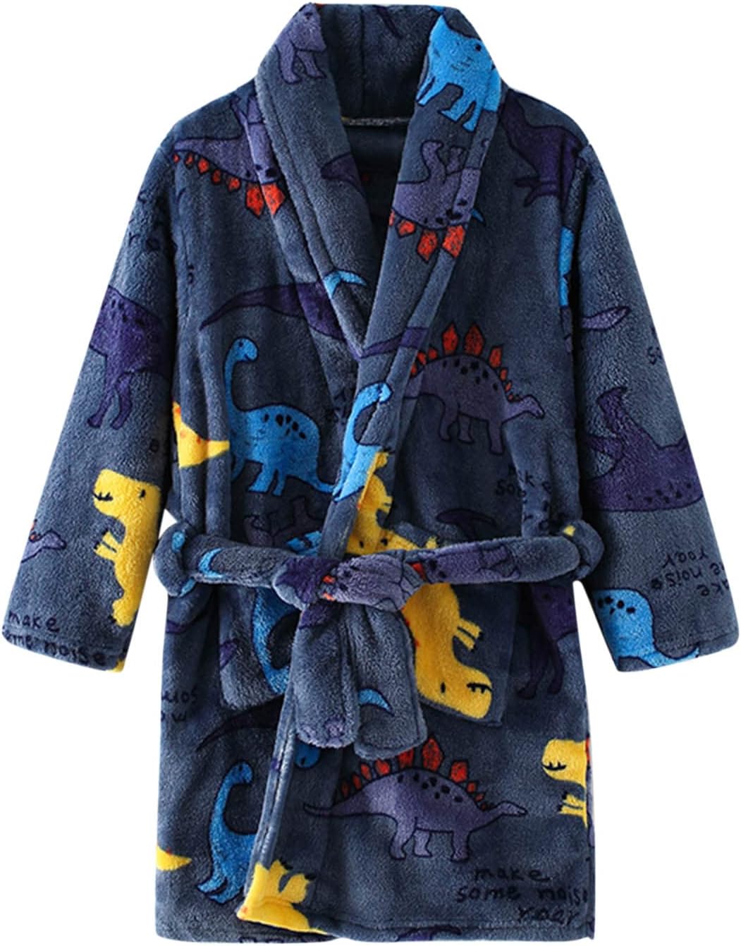 Towel Warm Soft Fleece Sleepwear Kids Robe Boys Pajamas
