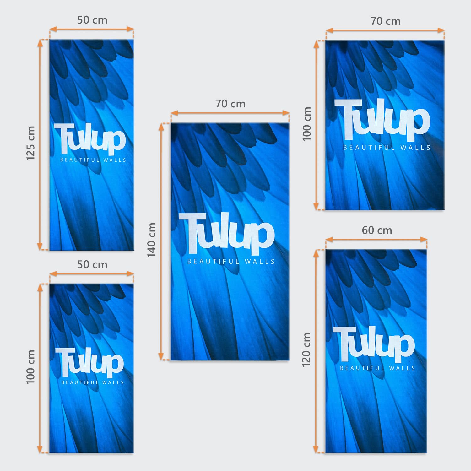 Tulup Cuadro en Lienzo - 50x125 - Pintura - impresión Decorativa para la Pared - Imagen Decorativa - Impresión de Lienzo - Proverbios - Marrón - Cafetería