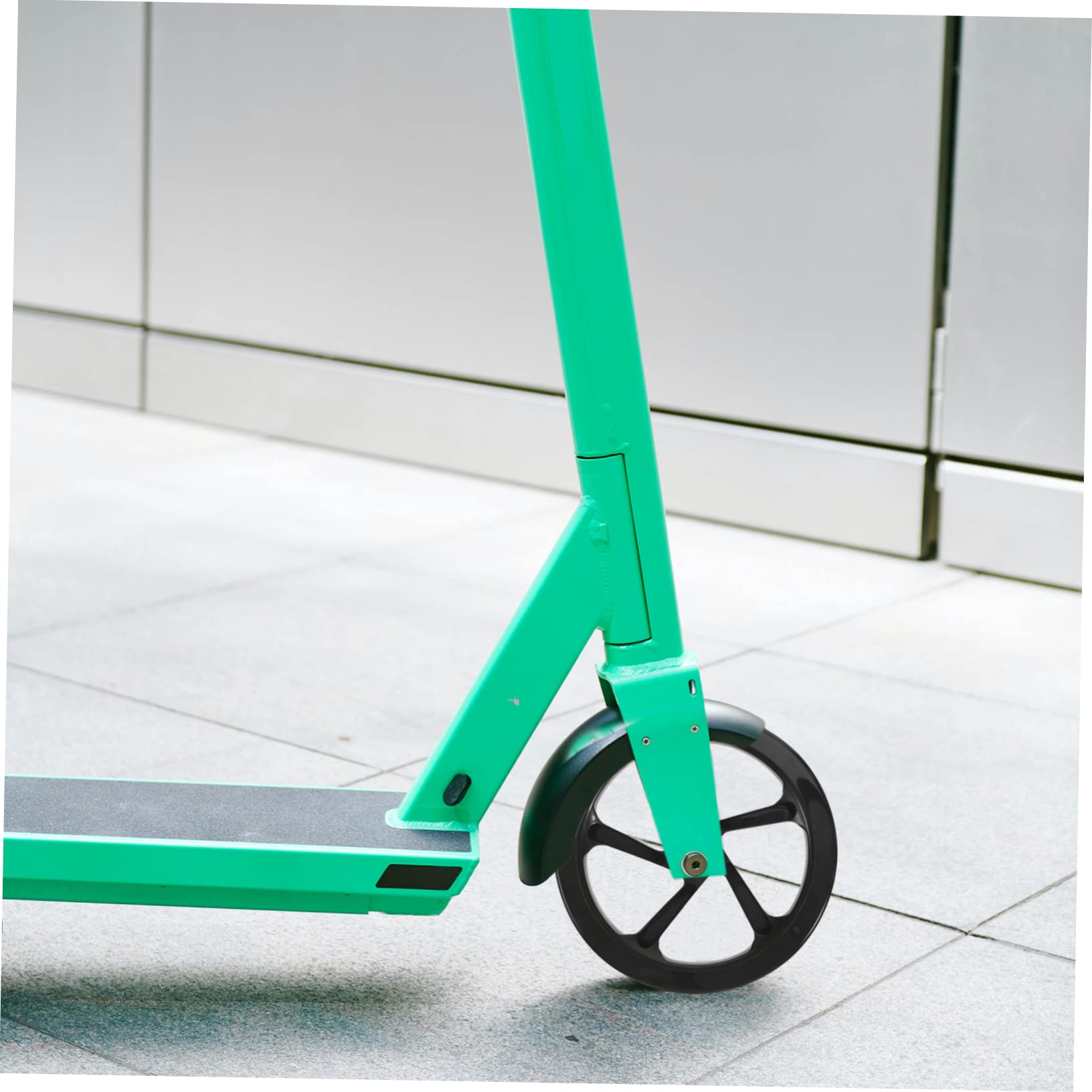Milisten PU Haute Élasticité 2 Roues de Trottinette Grosse Roue de 180mm, Roulements, Antidérapantes et Résistantes à L’Usure pour Routes