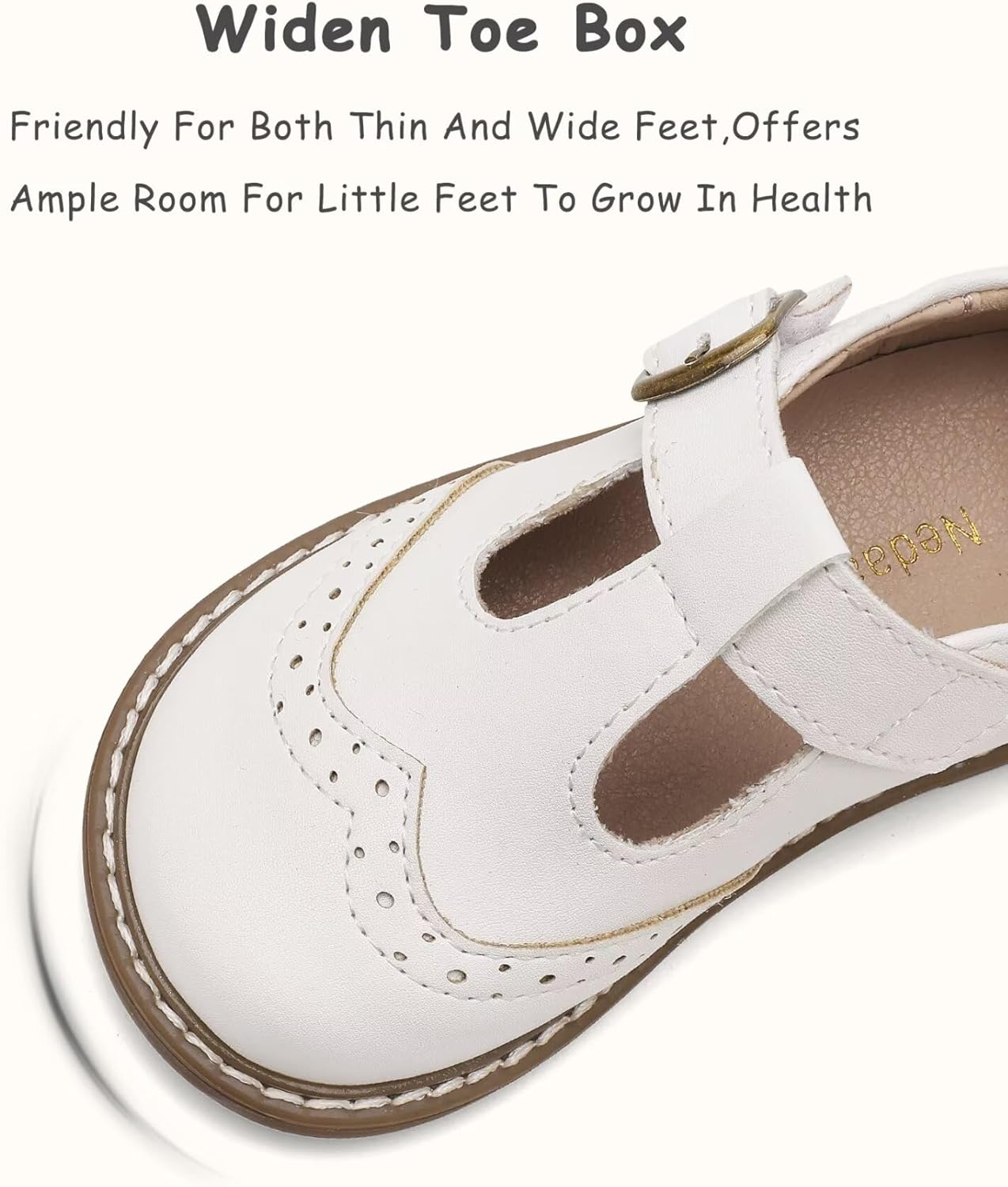 Toddler Girl Mary Jane Flat Dress Shoes - Image 2