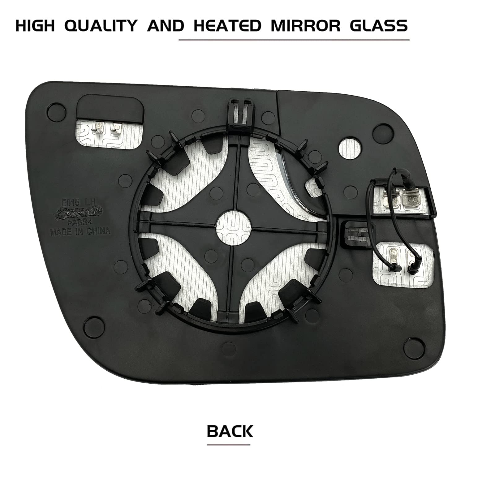 Explorer Passenger Side Mirror Glass Compatible with 2011-2017