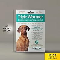 Vista 4 de Durvet Triple Wormer para perros medianos y grandes