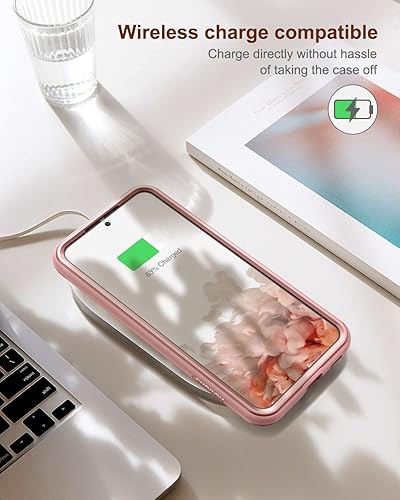 Miniatura 7 de SURITCH Funda para Samsung Galaxy S22 Plus, protector de pantalla integrado, protección de cuerpo completo, a prueba de golpes, resistente, delgada,