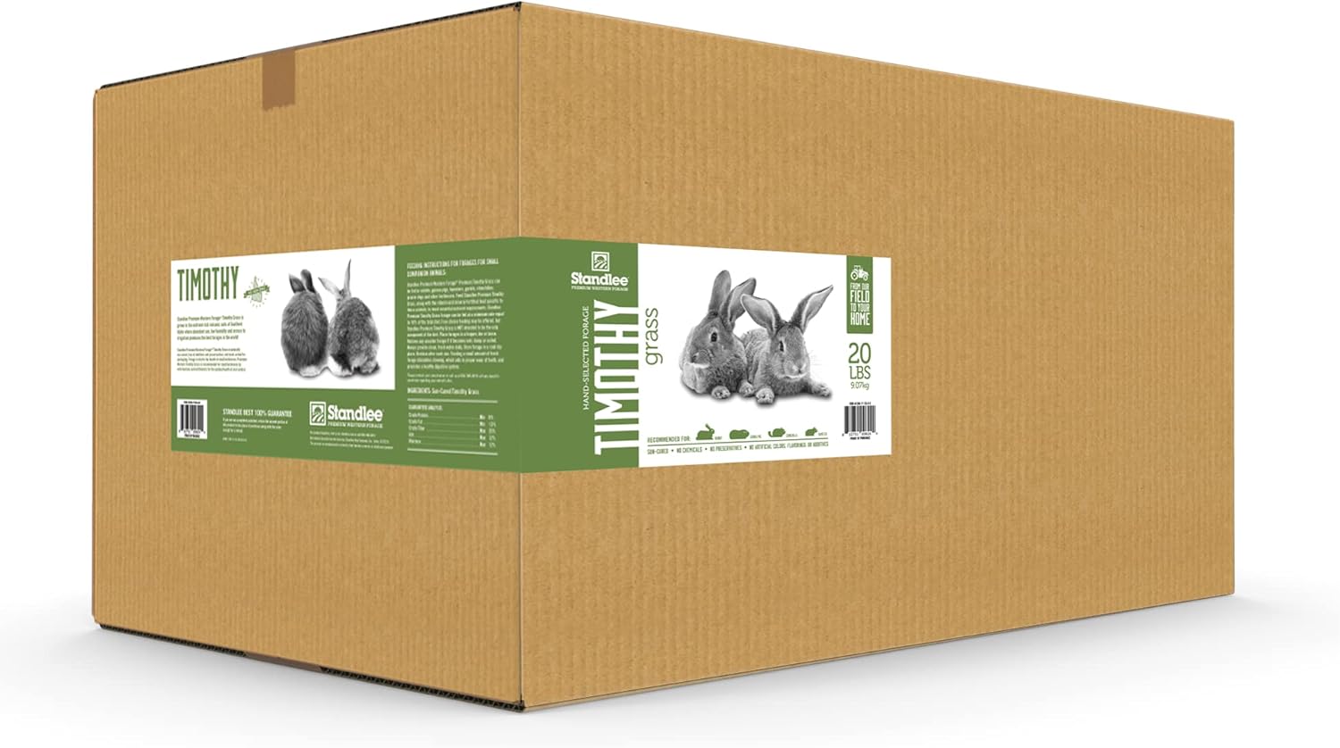 PremiYum Standlee Western Timothy Grass Hay Small Animal