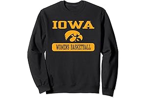 Iowa Hawkeyes Women's Basketball Officially Licensed Sweatshirt: Unwavering Spirit on the Court