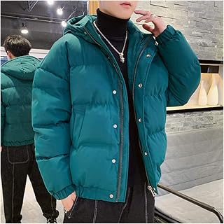 lxwi Chaqueta ultraligera cálida y resistente al viento para hombre, de calidad, cálida, gruesa, de invierno, amarillo, negro, para hombre, de moda, cálida, de pato, color blanco (color: 10, talla: 3)