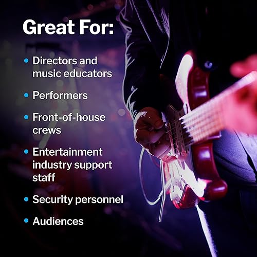 Miniatura 3 de Etymotic MusicPro - Tapones electrónicos para músicos de alta fidelidad con protección auditiva activa - Incluye múltiples orejeras para un ajuste